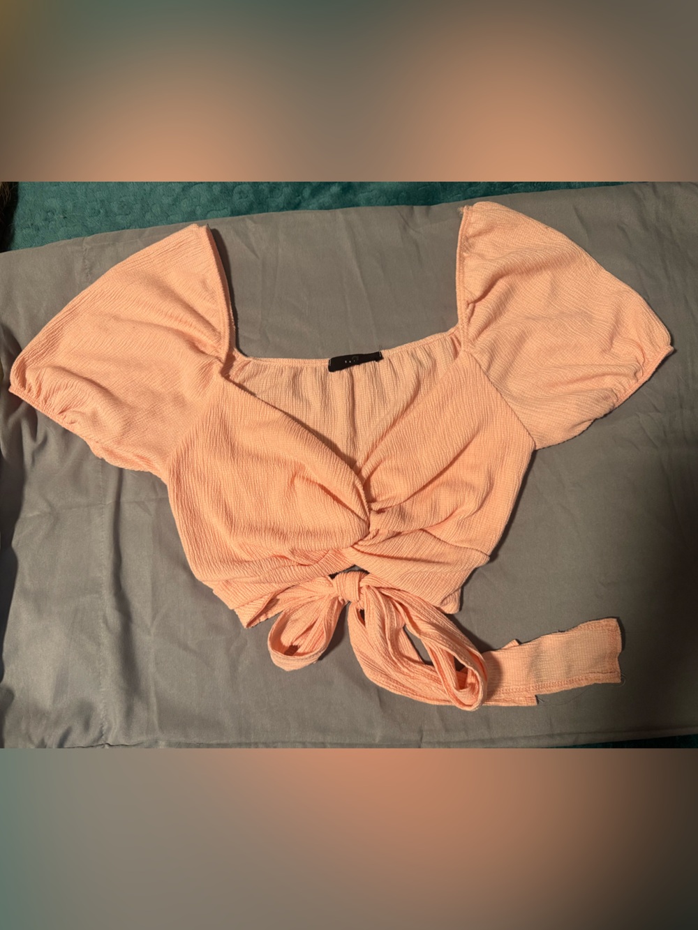 Tie-back Crop Top